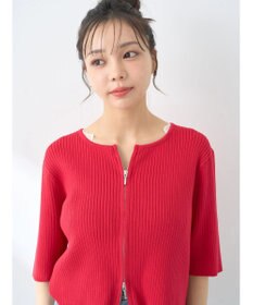 earth music&ecology ダブルジップカーディガン