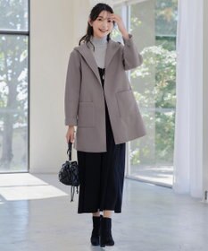 Tiaclasse ダブルフェイスニットロングコート