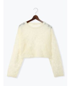 Te chichi 起毛レースニットプルオーバー（セットアップ可）《2025winter catalog item》