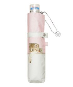 MOONBAT 【軽量】PAUL & JOE 晴雨兼用日傘 折りたたみ傘 スウィンギングヌネット 一級遮光 遮熱 UV