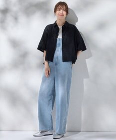 ANY L エンブロイダリーシャツ