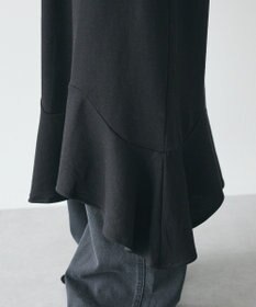 CRAFT STANDARD BOUTIQUE ライン入り裾フリルワンピース