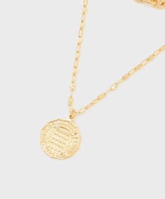 GRACE CONTINENTAL コインダブルネックレス