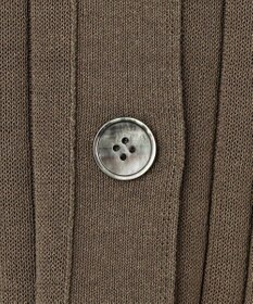 23区 【先行予約】ワイドリブ 五分袖 ポロニット