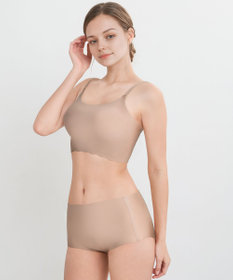 WACOAL 【GOCOCi ゴコチ】 ノンワイヤー ハーフトップ 伸びのよい素材を使用 ムレにくく快適 フラット仕上げ ホックなし ブラトップ レディース CGG220 /ワコール