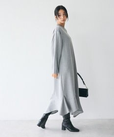 CRAFT STANDARD BOUTIQUE ライン入り裾フリルワンピース