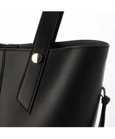 UNBILLION cachecache スタッズポイント両面合皮2wayトートバッグ