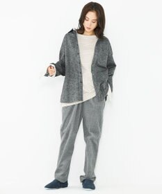 JOSEPH ABBOUD MOUNTAIN 【SPACE／UNISEX】OGスラブシャンブレー シャツ