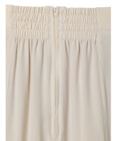 earth music&ecology バイカラーラッフルヘムスカート