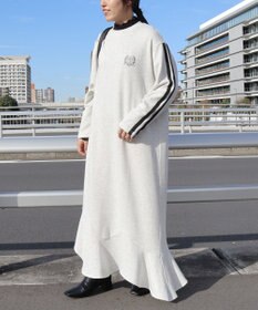 CRAFT STANDARD BOUTIQUE ライン入り裾フリルワンピース