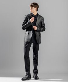 JOSEPH HOMME アロージャガードストレッチ　レギュラーカラーシャツ