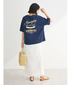 Green Parks 両面ロゴレトロボックスＴシャツ