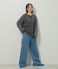 Green Parks ピグメントニットプルオーバー