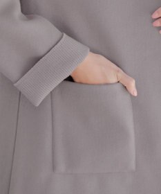 Tiaclasse ダブルフェイスニットロングコート