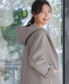 Tiaclasse ダブルフェイスニットロングコート