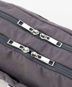 LA BAGAGERIE 【MONICA】クリンクルナイロン　ドロストショルダーバッグ