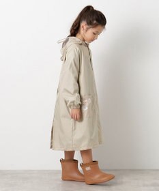 MOONBAT 【ジュニアリュック対応】ポールアンドジョー ポーチ付きキッズレインコート