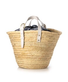 UNBILLION ペルケ perche / モロッコカゴ・牛革・バティック柄ドロストＬ