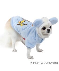 PET PARADISE ディズニー ミッキーマウス フレンズボアパーカー 小型犬