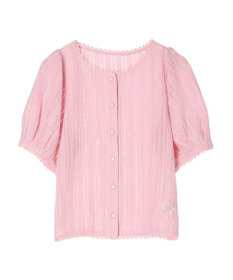 earth music&ecology コンパクトレースカーディガン