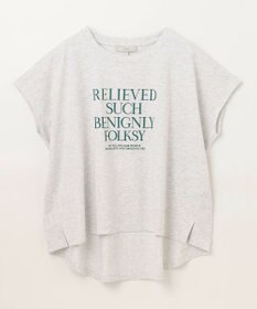 ANY フレンチスリーブロゴTシャツ