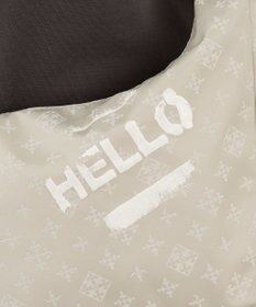 russet ステンシル風プリント ナイロン2WAYミニショルダーバッグ(SF-270)