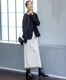 ANY SIS ビューティサーモ2WAYストレッチ ノーカラージャケット