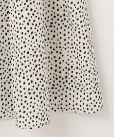 Feroux 【洗える】ショルダーオープンドット ワンピース