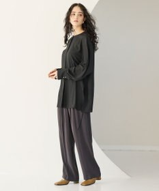 #Newans ルーズシルエットシアーシャツ