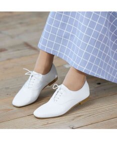 ing <ing>【WEB限定】ゴム紐レースアップシューズ