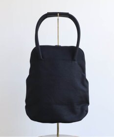 AND WOOL ポピー押し花刺繍バッグ