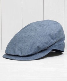 石田製帽 【UNISEX】備後デニム ハンチング