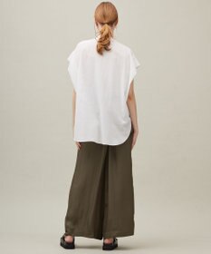 23区 【SACRA】シュリンクギャバジン ブラウス