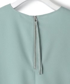 ICB FluidBackSatin フレンチスリーブブラウス