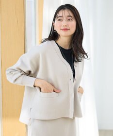 ANY L ミラノリブニットカーディガン