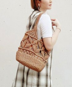 ROOTOTE 1149【カゴバッグ】LT.デリ.マクラメ-C