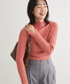 Green Parks ・Ｐｅｔｉｔ　Ｆｌｅｕｒ　ボトルネックリブニット