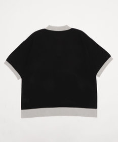 WEGO 【ユニセックス着用ITEM/MLサイズ展開】ワンポイントニットポロシャツ（SS）