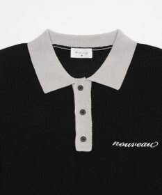 WEGO 【ユニセックス着用ITEM/MLサイズ展開】ワンポイントニットポロシャツ（SS）