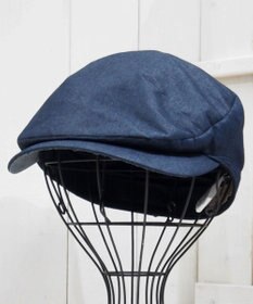 石田製帽 【UNISEX】備後デニム ハンチング