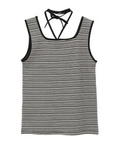 Green Parks チョーカー付きタンクトップ