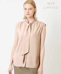 BEIGE， 【WEB＆一部店舗限定】ZEKOLVA / ボウタイブラウス