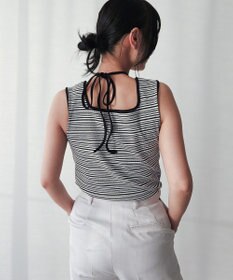 Green Parks チョーカー付きタンクトップ