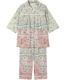 tsumori chisato SLEEP ツモリチサト パジャマ 綿100%(本体) ローン素材 7分袖 長袖 8分丈 レディース UDT213 /ワコール