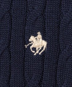 ANY 【POLO BCS別注】ケーブルニットポロ