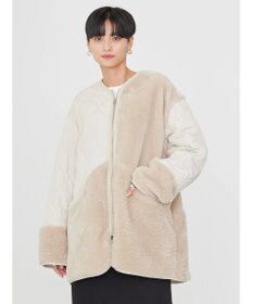 AMERICAN HOLIC キルポカボアＭｉｘキルティングコート