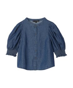 Green Parks ・ＳＵＧＡＲ　ＳＰＯＯＮ　デニムパフブラウス