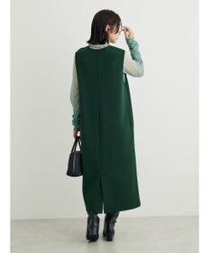 Green Parks キーネックダンボールジャンスカ