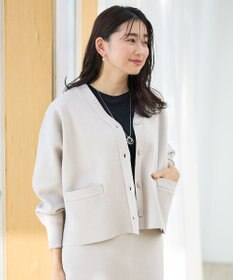 ANY L ミラノリブニットカーディガン