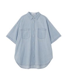 AMERICAN HOLIC Ｗポケット半袖デニムシャツ